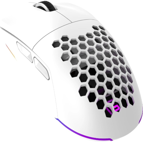 Мышь беспроводная Oklick 900GMW белый, 26000 dpi, радиоканал, Bluetooth, USB, кнопки - 6