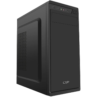 Компьютерный корпус CBR ATX Miditower J02, без БП, 1хUSB 3.0, 2хUSB 2.0, HD Audio+Mic, черный PCC-ATX-J02-WPSU