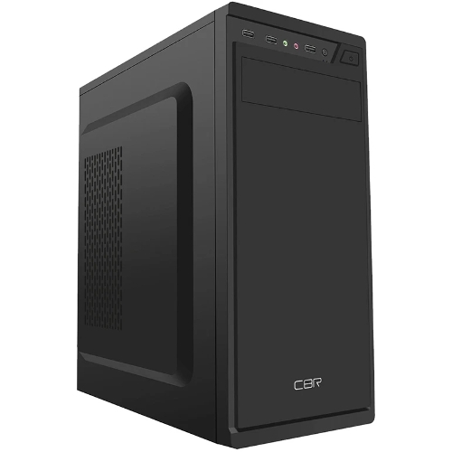 Компьютерный корпус CBR ATX Miditower J02, без БП, 1хUSB 3.0, 2хUSB 2.0, HD Audio+Mic, черный PCC-ATX-J02-WPSU