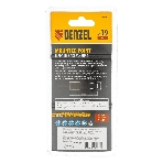 Шарошка абразивная Denzel конус удлиненный, для дрели (ПШМ), 19 x 60 мм, хвостовик d6 мм, 63С