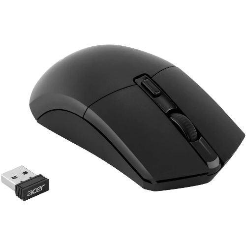 Комплект клавиатура+мышь Acer OKR120 беспроводной, USB, 1600 DPI, чёрный