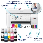 МФУ струйное Epson EcoTank L5296 (C11CJ65411) белый, A4, ч/б печ. 33стр/мин., цв. печ. 15стр/мин., 5760x1440 DPI, 2400х1200 DPI, USB, Ethernet, Wi-Fi