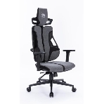 Кресло Cactus CS-CHR-DUO-GYBK серый, экокожа