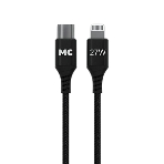 Кабель MORE CHOICE (4620202554178) K69ia 2м USB 3.0A PD 27W для Lightning ng 8-pin Type-C - 2м, черный