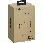 Мышь проводная Defender Oria GM-178 черный, 3600 dpi, USB, кнопки - 6