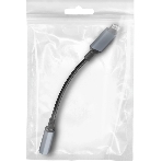 Переходник Defender JACK03-02 PRO 3.5 jack(F)-Lightning(M) c ЦАП 1