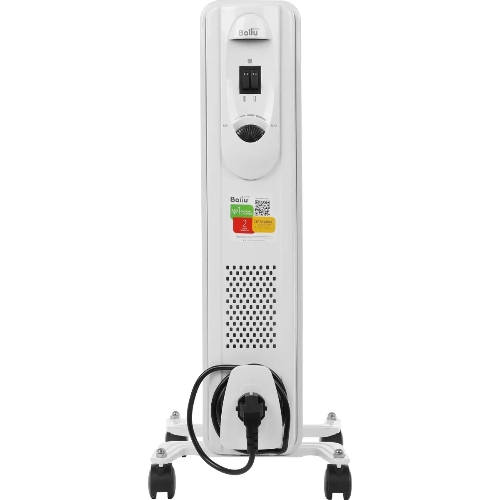 Обогреватель масляный Ballu Comfort BOH/CM-05WDN 1000 (5 секций) белый, 1000 Вт, 15 м2, термостат