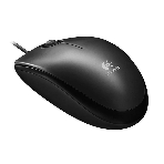 Мышь проводная Logitech M100/100R DARK/GREY (темно-серая/черная), 1000 dpi, USB, кнопки - 3