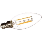 Лампа светодиодная Feron LB-713 11Вт Е14 теплый свеча FILAMENT