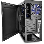 Компьютерный корпус Deepcool TESSERACT BF (one black fan) без БП, черный, ATX