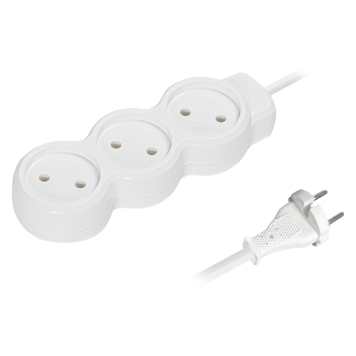 Удлинитель бытовой Smartbuy (SBE-10-3-1.5m-N) 3 гн х 1,5 м белый
