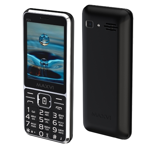 Мобильный телефон Maxvi P21i черный