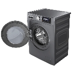 Стиральная машина Maunfeld MFWM127ISB02 графит, загрузка фронтальная 7кг, 1200 об/мин., класс: A+++