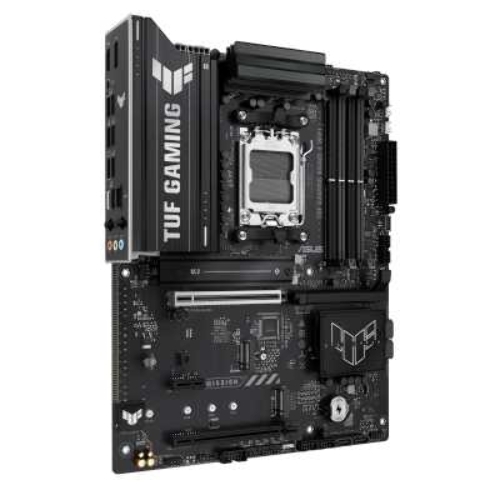 Материнская плата ASUS TUF GAMING B650-E WIFI, AM5, AMD B650, 4xDDR5, 4xSATA, 3xM.2, 1xPCIe 4.0 x16, 1xPCIe 4.0 x16, 1xPCIe x1, 1xDP, 1xHDMI, 1x2.5Gb LAN, Wi-Fi 6E, Bluetooth 5.3, 2xUSB-C (1x10Gbps, 1x20Gbps), 3xUSB-A 5Gbps, 2xUSB-A 10Gbps, 3xUSB-A 2.0, 5x3.5 мм, 7.1, ATX
