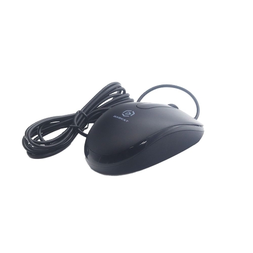 Мышь проводная Raskat M015 черный, 1000 dpi, USB, кнопки - 3