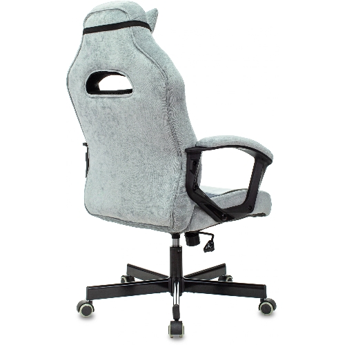 Кресло Бюрократ VIKING 6 KNIGHT BL FABRIC синий, ткань, 120 кг, механизм качания