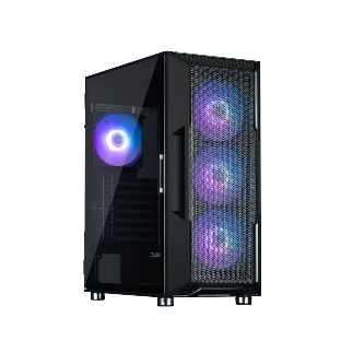 Компьютерный корпус ZALMAN I3 NEO ARGb черный, ATX, черный, FRONT MESH, WINDOW, 2x3.5