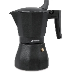 Кофеварка гейзерная Rondell Kafferro RDA-994, 0.45 л, алюминий, черный