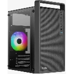 Компьютерный корпус MiniTower Aerocool/Formula CS-109-G-BK-v1 (mATX, USB3x1, USB2x2, 120мм RGb fan, без БП) (4711099472376)