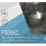 Мышь беспроводная A4Tech Fstyler FB35C серый/черный, 2000 dpi, радиоканал, Bluetooth, USB, кнопки - 6
