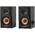 Акустическая система Oklick OK-162 2.0 темное дерево 8Вт