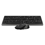 Комплект клавиатура+мышь A4Tech FStyler FG1010S беспроводной, USB, 2000 DPI, чёрный/серый
