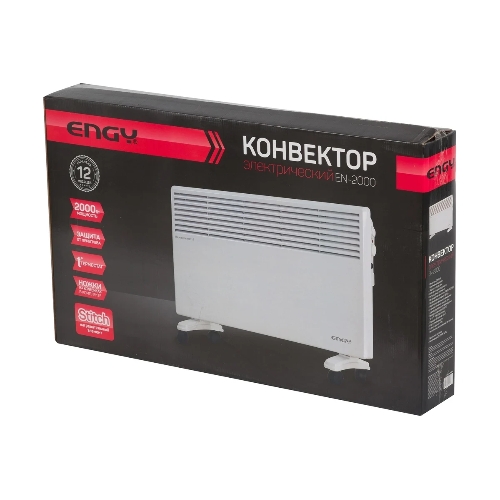 Конвектор электрический Engy EN-2000 Standard, 2000 Вт, 25 м2, термостат (010553)