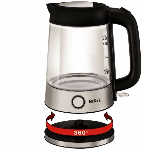 Чайник электрический Tefal KI750D30 1.7 л, 1700 Вт, серебристый/металл