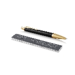 Ручка шариковая Parker IM Premium K323 (CW1931667) Black GT, M, синие чернила, подарочная коробка