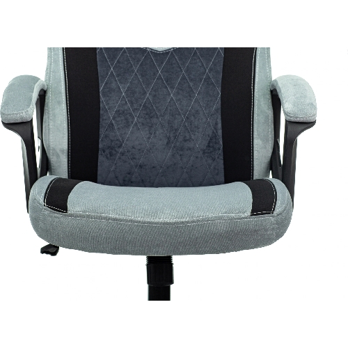 Кресло Бюрократ VIKING 6 KNIGHT BL FABRIC синий, ткань, 120 кг, механизм качания