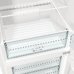 Холодильник Gorenje NRK619EEW4 белый двухкамерный 203/99л морозилка снизу, No Frost