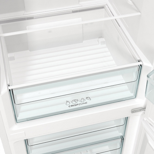 Холодильник Gorenje NRK619EEW4 белый двухкамерный 203/99л морозилка снизу, No Frost