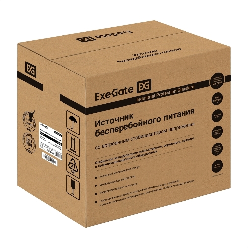 Комплект источника бесперебойного питания Exegate EX295991RUS + батарея 40Aч EX282976RUS 4шт (инвертор, синус, для котла) ExeGate SineTower SZ-5000.LCD.AVR.2SH.1C13.T.RJ.USB <5000VA/4000W, чистый синусоида, LCD дисплей, AVR, 2хSchuko+1хC13++клеммы, RJ45/11, USB, линейно-интерактивный, черный> + батарея ExeGate DT 1240 (12В, 40А·ч) 4шт