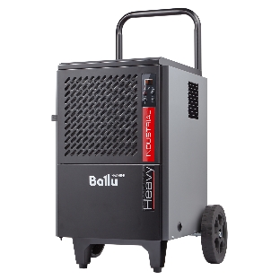 Осушитель воздуха Ballu BDI-50L чёрный, 50 л/сутки, 7 л, гигростат, очистка воздуха