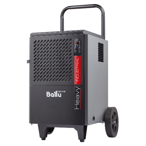 Осушитель воздуха Ballu BDI-50L чёрный, 50 л/сутки, 7 л, гигростат, очистка воздуха