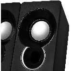 Акустическая система Oklick OK-165 2.0 черный 6Вт