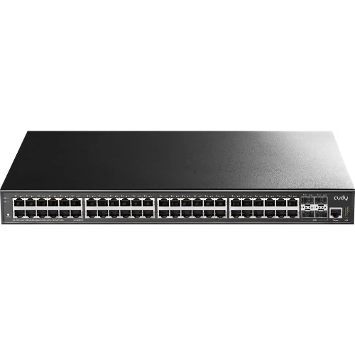 Коммутатор Cudy GS5048S4, 48×1 Гбит/с + 4×10 Гбит/с SFP+