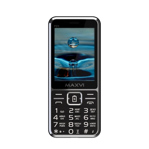 Мобильный телефон Maxvi P21i черный