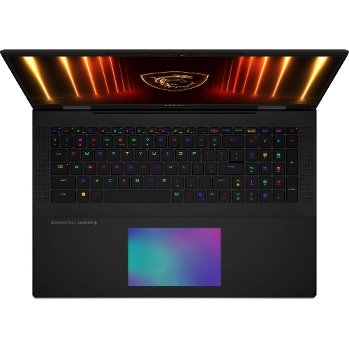 Ноутбук MSI Titan 18 HX AI A2XWJG-206RU черный Core Ultra 9 285HX 64Gb SSD 4Tb NVIDIA GeForce RTX 5090 для ноутбуков 24Gb 18