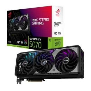 Видеокарта ASUS RTX 5070 ROG STRIX OC 12Gb GDDR7 192bit 3xDP 2xHDMI 3FAN RTL ROG-STRIX-RTX 5070-O12G-GAMING