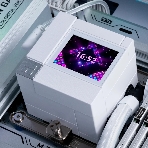 Система жидкостного охлаждения Thermalright Core Matrix 240 Vision (240мм, LED, White, ARGB/Fans: 2x120мм, 68.9CFM, 28.2dBA, 2000RPM/Pump height 64.4мм, Rad thickness 27мм/S: 1700, 1200, 1851, 115X, AM5, AM4)