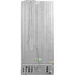 Холодильник Maunfeld MFF192NFB01 Inverter черный стекло трехкамерный 334/184л морозилка снизу, No Frost, Side by Side