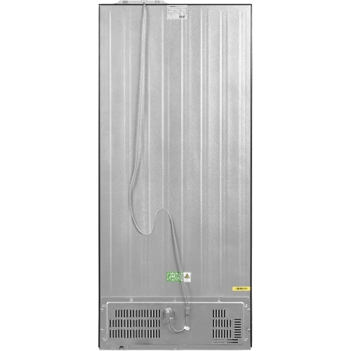 Холодильник Maunfeld MFF192NFB01 Inverter черный стекло трехкамерный 334/184л морозилка снизу, No Frost, Side by Side