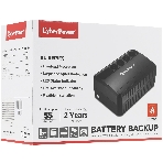 Источник бесперебойного питания CyberPower BU850E/850 ВА/425 Вт/4 х CEE 7 (евророзетка)