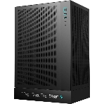 Компьютерный корпус Deepcool CH170 DIGITAL черный без БП mini-ITX 1x120мм 1xUSB 2.0 1xUSB 3.0 audio bott PSU