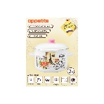 Кастрюля Appetite 1RD181М Париж эмалированная сталь, цилиндрическая 3 л