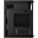 Компьютерный корпус CBR mATX Minitower V861, без БП, 2хUSB 2.0, HD Audio+Mic, черный PCC-MATX-V861-WPSU