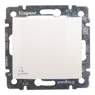 Выключатель Legrand Valena 10A, IP44, слоновая кость, 774101