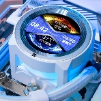 Система жидкостного охлаждения Thermalright Core Vision 360 (360mm, LED, White, ARGB/Fans: 3x120mm, 72.37CFM, 27.7dBA, 2000RPM/Pump height 66mm, Rad thickness 27mm/S: 1700, 1200, 1851, 115X, 2011, 2066, AM5, AM4)