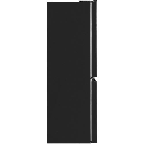Холодильник Maunfeld MFF192NFB01 Inverter черный стекло трехкамерный 334/184л морозилка снизу, No Frost, Side by Side